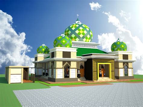 model masjid minimalis  model masjid modern