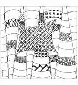 Zentangle Coloriage Colorier Adulti Cathym Coloriages Justcolor Abstraction Cathy Erwachsene Malbuch Adultes Oeuvre Nggallery Difficiles Adults sketch template