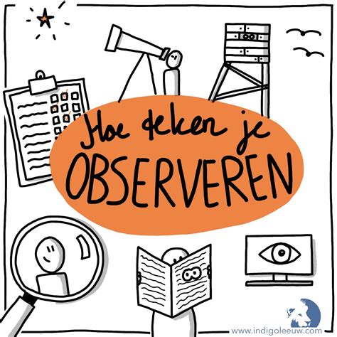 hoe teken je observeren indigo leeuw