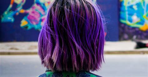 purple hair color ideas pastel ombre silver shades