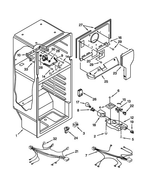 refrigerator replacement parts