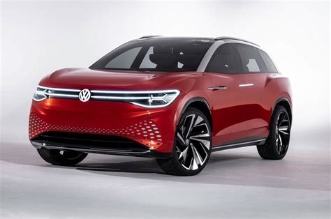 volkswagen id electric car previewed  car