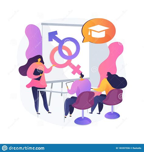Sexual Education Abstract Concept Vector Illustration Stock Vector