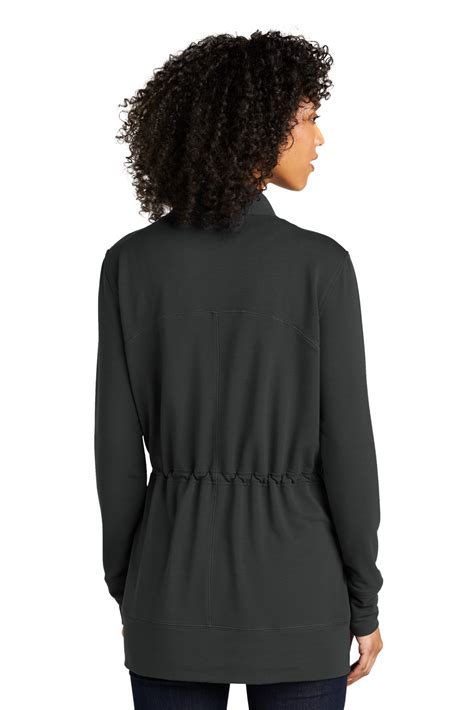 port authority lk port authority ladies microterry cardigan shirtspace