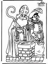 Sinterklaas Kleurplaten Sint Sankt Nikolaus Annonse Nicolas Anzeige Advertentie Annonce sketch template