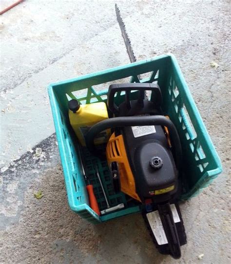 chainsaw case carry  chainsaw case milk crate chainsaw