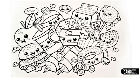 funny food coloring pages  wallpaper teahubio