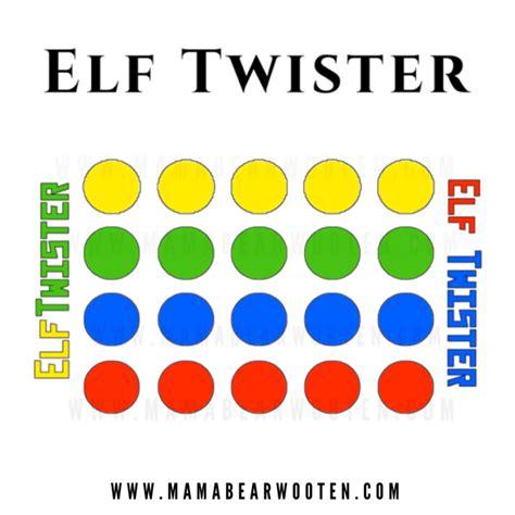 printable elf   shelf sized board games mama bear wooten