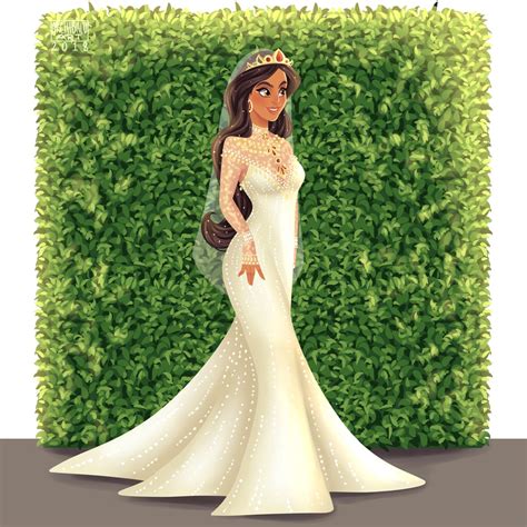 Jasmine As A Bride Best Disney Princess Fan Art Popsugar Love And Sex