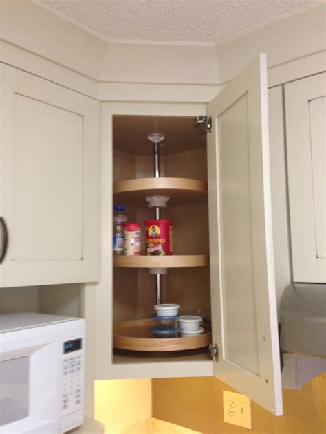 corner wall cabinet lazy susan woodworking projects plans