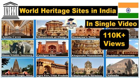 world heritage sites  india unesco world heritage sites