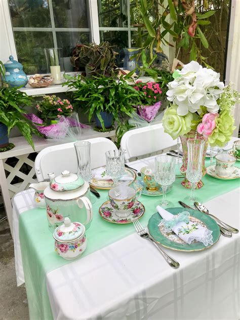 tea party table decoration ideas