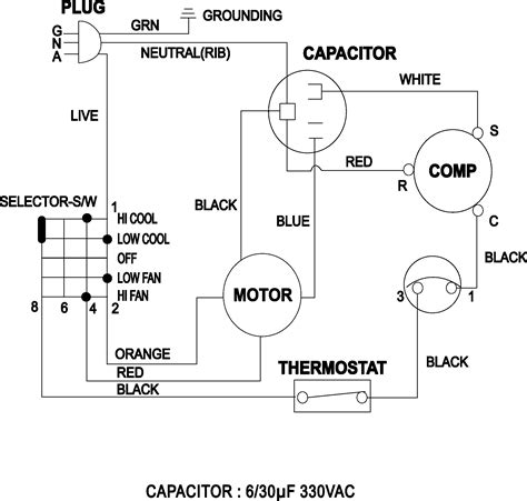 automotive air conditioning circuit diagram