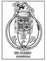 Porto Fc Coloring Soccer Pages Kids Futbol Benfica Color Colouring Online Portugal Printable Football Team Coloringpagesonly Print sketch template