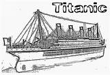 Titanic Coloring Pages Printable Liner Ocean Kids Large Wallpapersafari Template sketch template