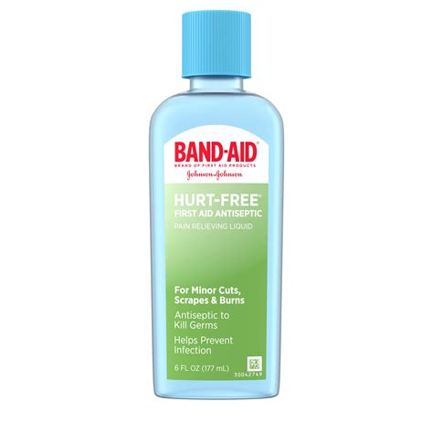 band aid brand  aid hurt  antiseptic wound wash  fl oz walmartcom