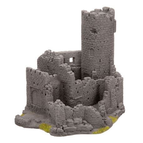 castle ruin scale ho      mm