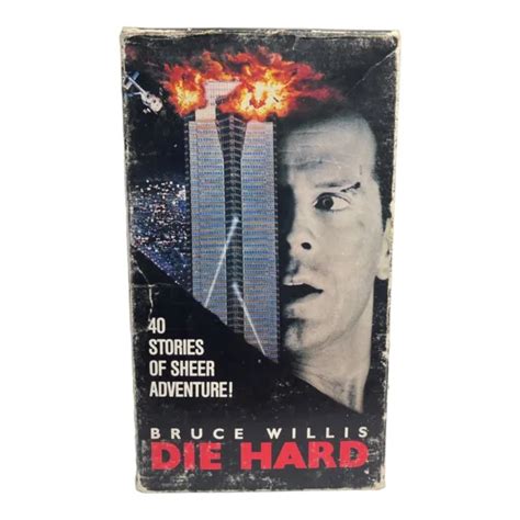 Die Hard Vhs 1989 Cbs Fox Bruce Willis Alan Rickman Bonnie Bedelia