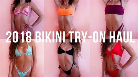 Bikini Try On Haul été 2018 Triangl Gooseberry Etc