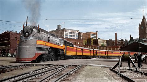 hiawatha milwaukee road train milw   photograph  wernher