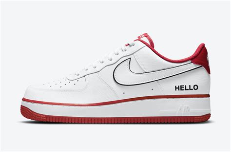 Nike Air Force 1 Low Hello Cz0327 100 Release Date Sbd