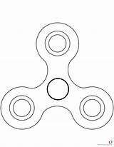 Spinner Fidget Coloring Pages Template sketch template