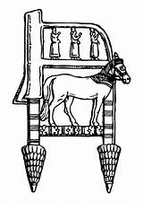 Assyrian Coloring Chair Furniture History Mesopotâmia Pages Ancient Edupics Imagens Colorir Babylon Large sketch template