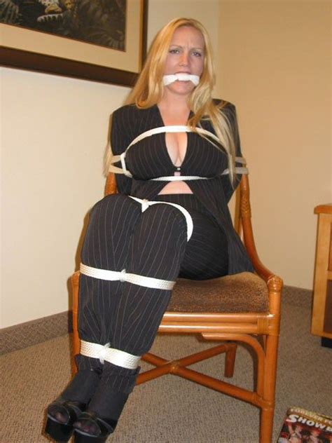 wife tied to chair cumception