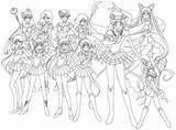 Sailormoon Ausmalen Iris sketch template