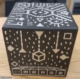 tech lady whats  buzz  merge cube