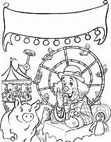 Fair Coloring Pages Carnival State Charlotte County Web Fun Rides Food Contest Fern Print Printable Pig Kids Color Christmas Charlie sketch template