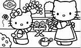 Hello Kitty Pages Coloring Ballerina Getcolorings Col sketch template