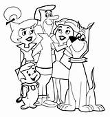 Jetsons sketch template