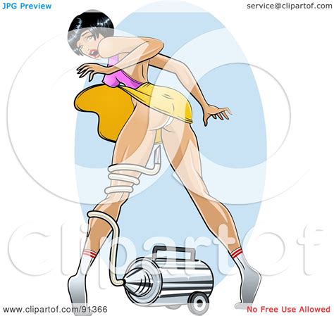 Royalty Free Rf Clipart Illustration Of A Sexy Pinup Woman Tangled In