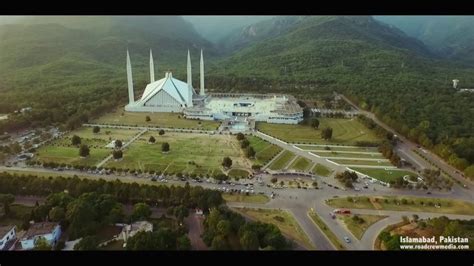 islamabad city  capital  pakistan aerial views hd youtube