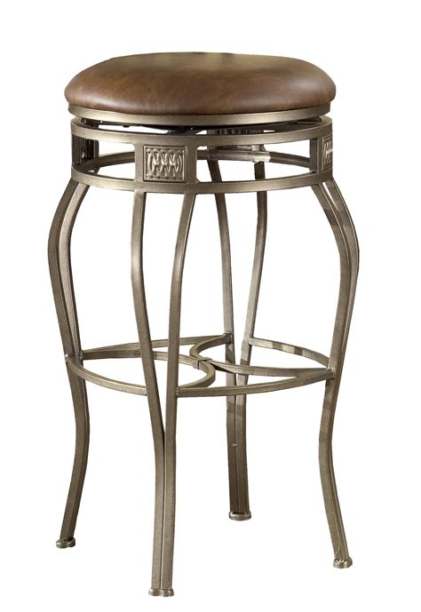 hillsdale backless bar stools    backless montello swivel counter stool westrich