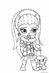Monster High Coloring Pages Abbey Print Printable Bominable Girl Kids Little Baby Tegninger Color Fargelegge Sheets Books Online Characters Colouring sketch template