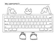 typing practice  printable keyboards smartboardcomputer