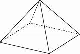 Pyramid Clipart Rectangular Square Base Right Pyramids Rectangle Triangular Shape 3d Etc Faces Volume Diagram Usf Edu Hidden Illustration Template sketch template