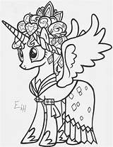 Pony Coloring Princess Little Pages Cadence Luna Fnaf Drawing Mlp Cadance Evil Wedding Printable Online Celestia Color Getcolorings Filly Sister sketch template