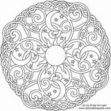 Intricate Coloring Pages Mandala Printable Getcolorings Fresh sketch template