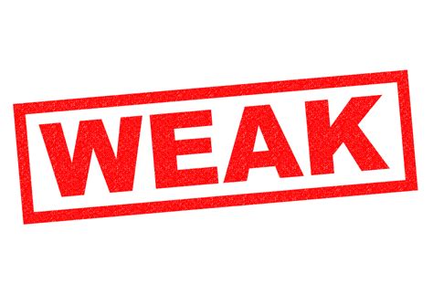 avoid weak words