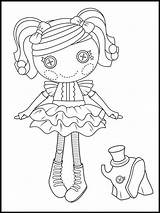 Colorir Lalaloopsy sketch template