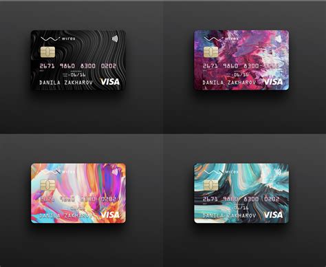 wirex card     design credit card design debit card design card design