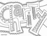 Coloring Pages Sheets Doodle Colouring sketch template