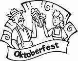 Oktoberfest Ausmalbilder sketch template