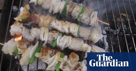 how to make barbecue sticky rice cakes with mackerel