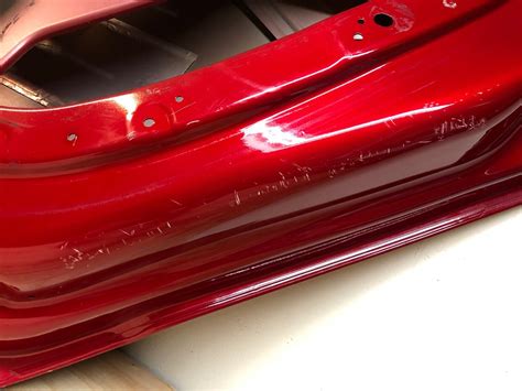 2012 2015 tesla model s door right rear passenger side red 6006566 e0 h