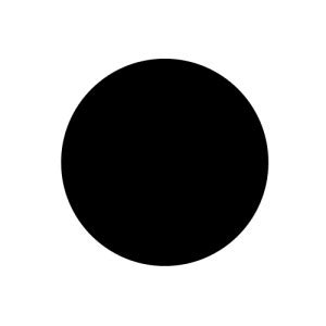 black dot