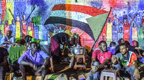 in pictures the art fuelling sudan s revolution